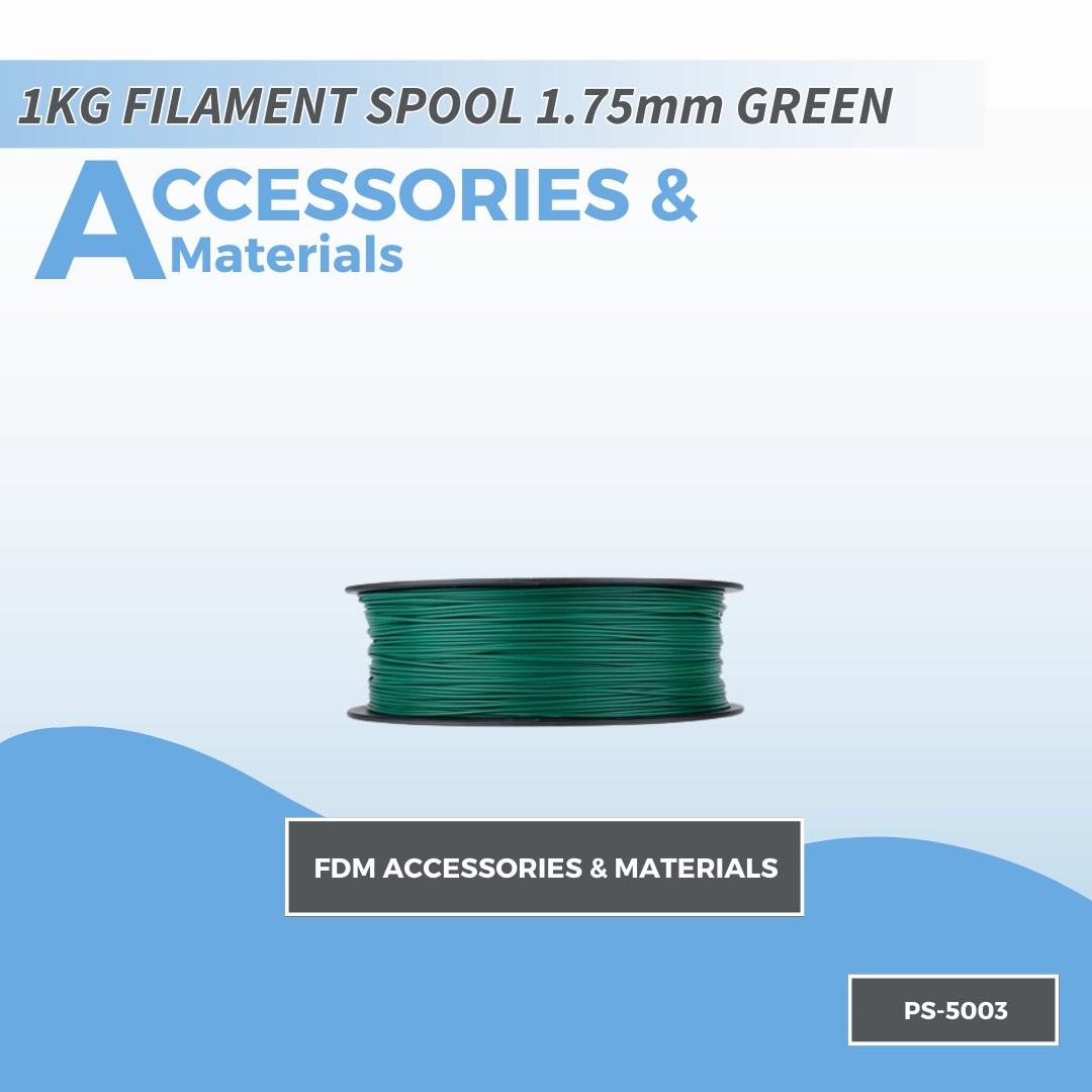 PicoSTEM 1KG FILAMENT SPOOL 1.75mm GREEN PLA  
