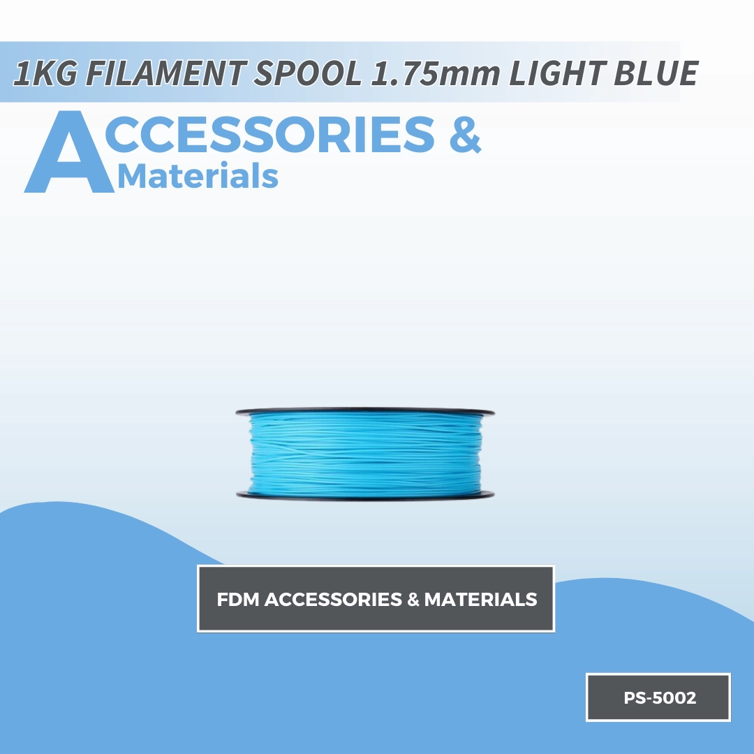 PicoSTEM 1KG FILAMENT SPOOL 1.75mm LIGHT BLUE PLA  