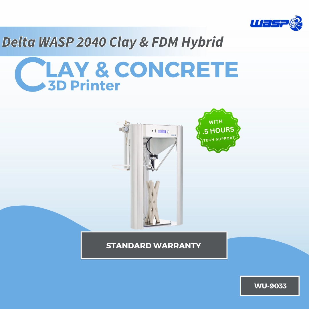 PicoSTEM Delta WASP 2040 Clay FDM & LDM Hybrid