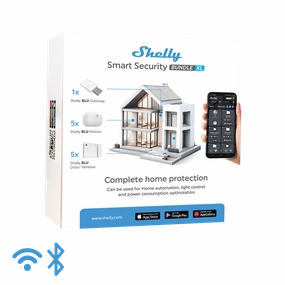 Shelly Smart Security Bundle XL - Bluetooth based - works standalone