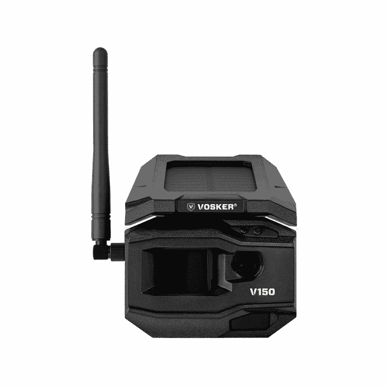 Vosker V150-V-Solar Powered 4G-LTE Cellular Outdoor Security Camera